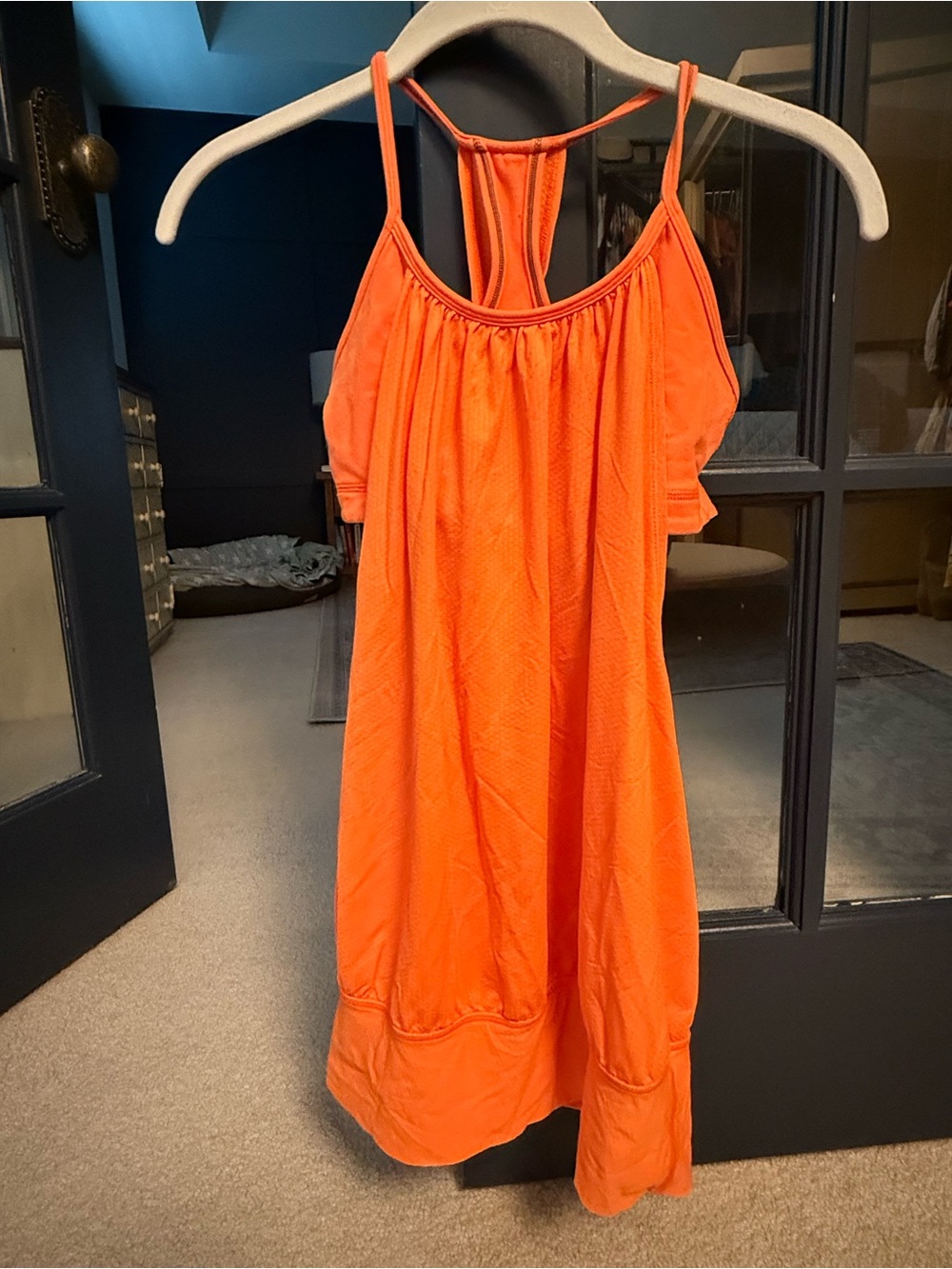 lululemon athletica Orange Tank Top